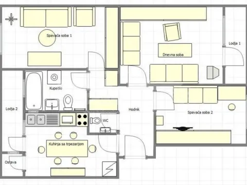 Prodaja, trosoban stan, 86m², Centar, Novi Sad - image 9