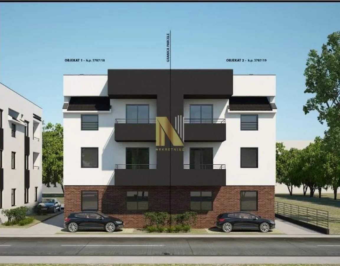 Sale, two bedroom apartment, 46m², Adice, Novi Sad Sve Podlokacije