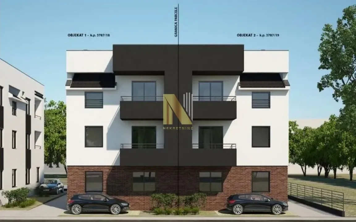 Sale, two bedroom apartment, 46m², Adice, Novi Sad Sve Podlokacije