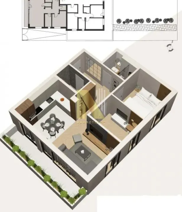 Prodaja, trosoban stan, 66m², Telep, Novi Sad Sve Podlokacije