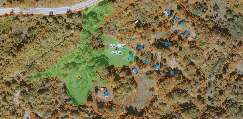 Prodaja, plac, 17300m², Crkvine, Kolašin