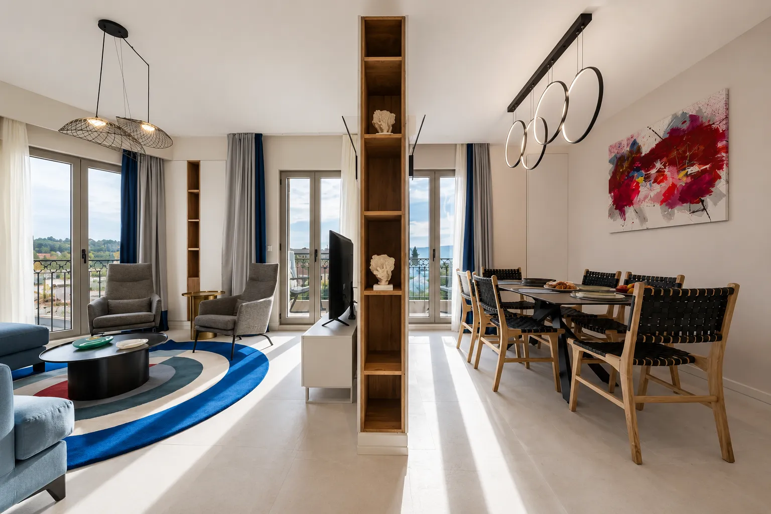Izdavanje, dvosoban stan, 102m², Porto Montenegro, Tivat