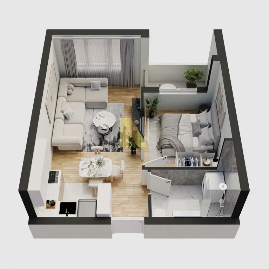 Prodaja, dvosoban stan, 35m², Telep, Novi Sad Sve Podlokacije