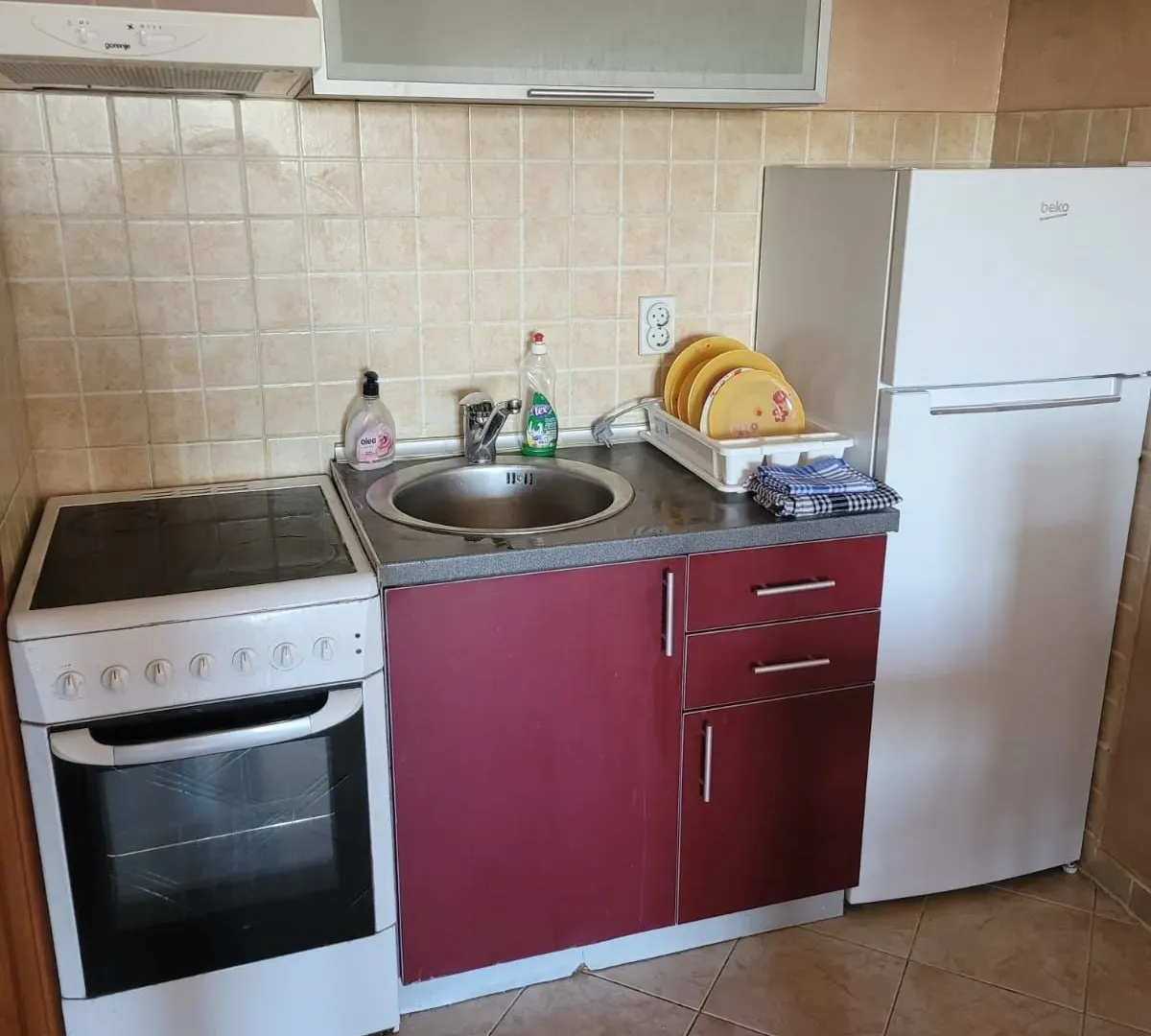 Rent, one bedroom apartment, 38m², Pobrežje, Podgorica