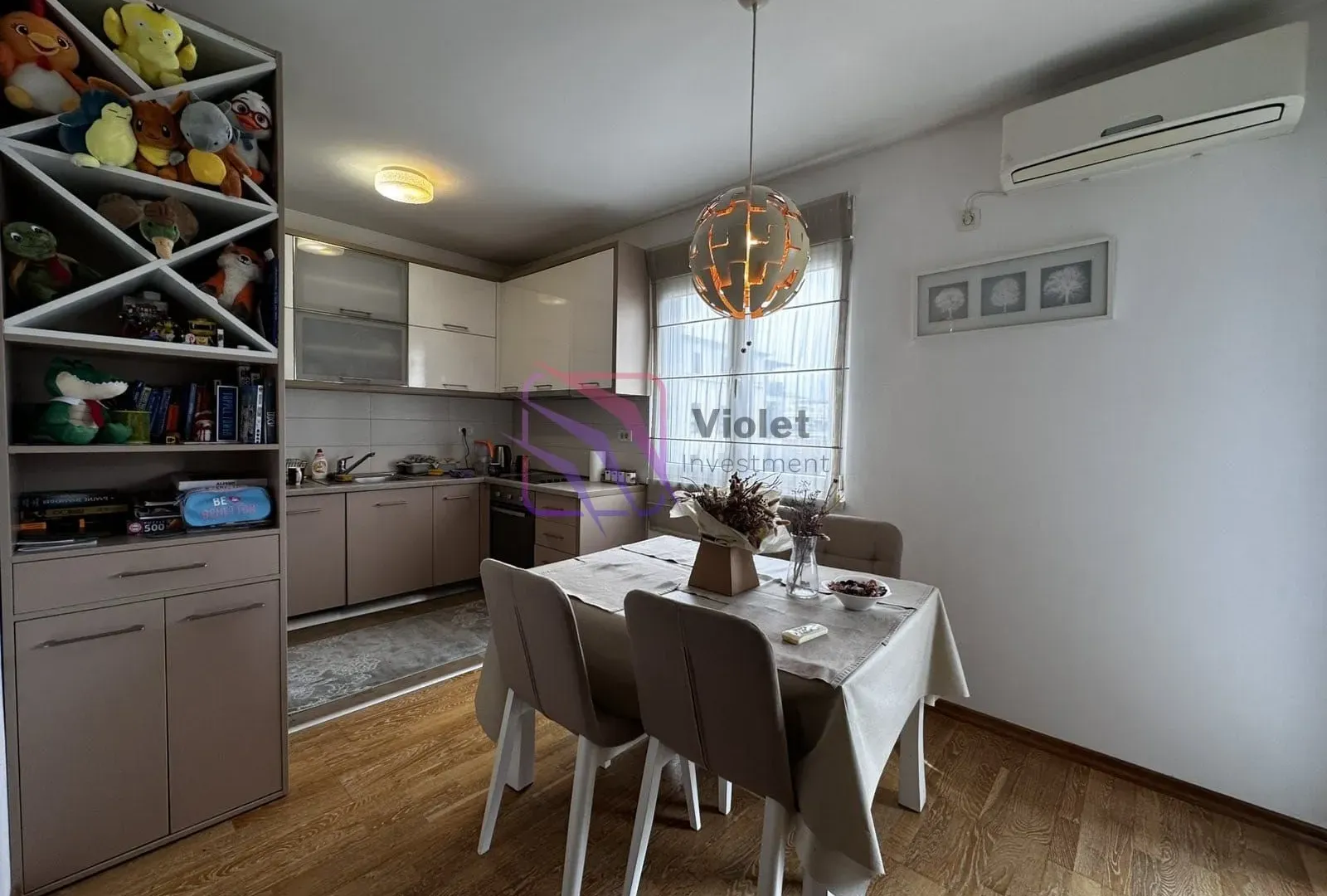 Izdavanje, jednosoban stan, 51m², Dalmatinska ulica, Podgorica