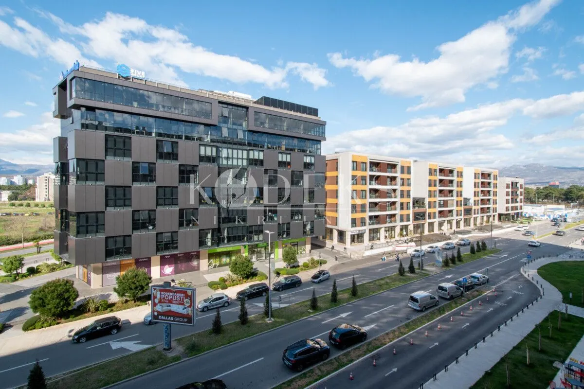 Rent, one bedroom apartment, 46m², Central Point, Podgorica