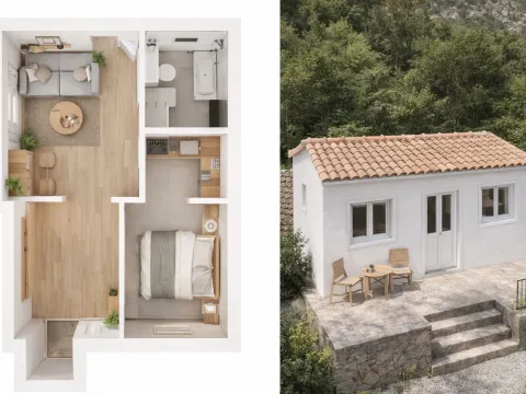 Sale, house, 30m², Sutomore, Bar - image 1