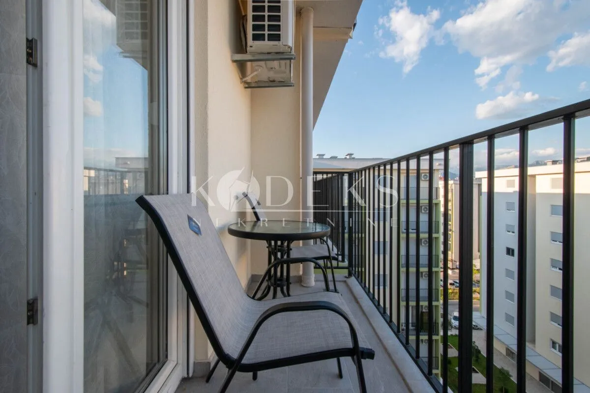 Rent, one bedroom apartment, 41m², Zabjelo, Podgorica