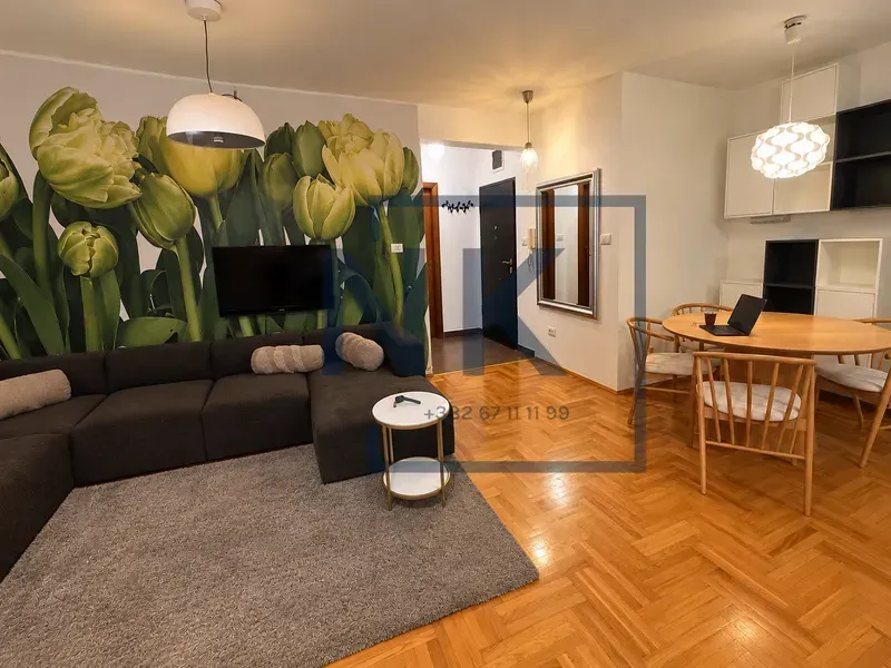 Rent, one bedroom apartment, 54m², 1 maj, Podgorica