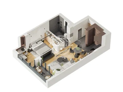 Sale, two bedroom apartment, 53m², Centar, Kragujevac - image 5