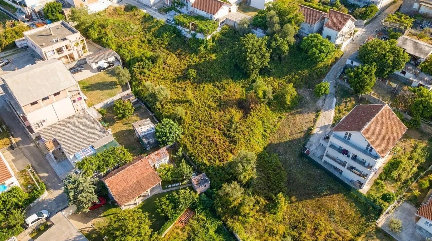 Prodaja, plac, 1181m², Mrčevac, Tivat