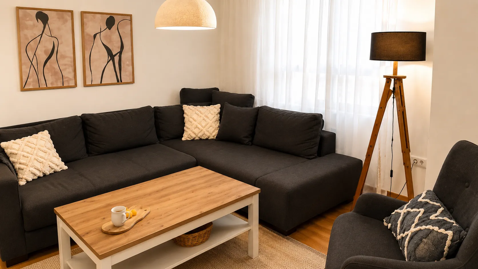 Rent, one bedroom apartment, 51m², City Kvart, Podgorica