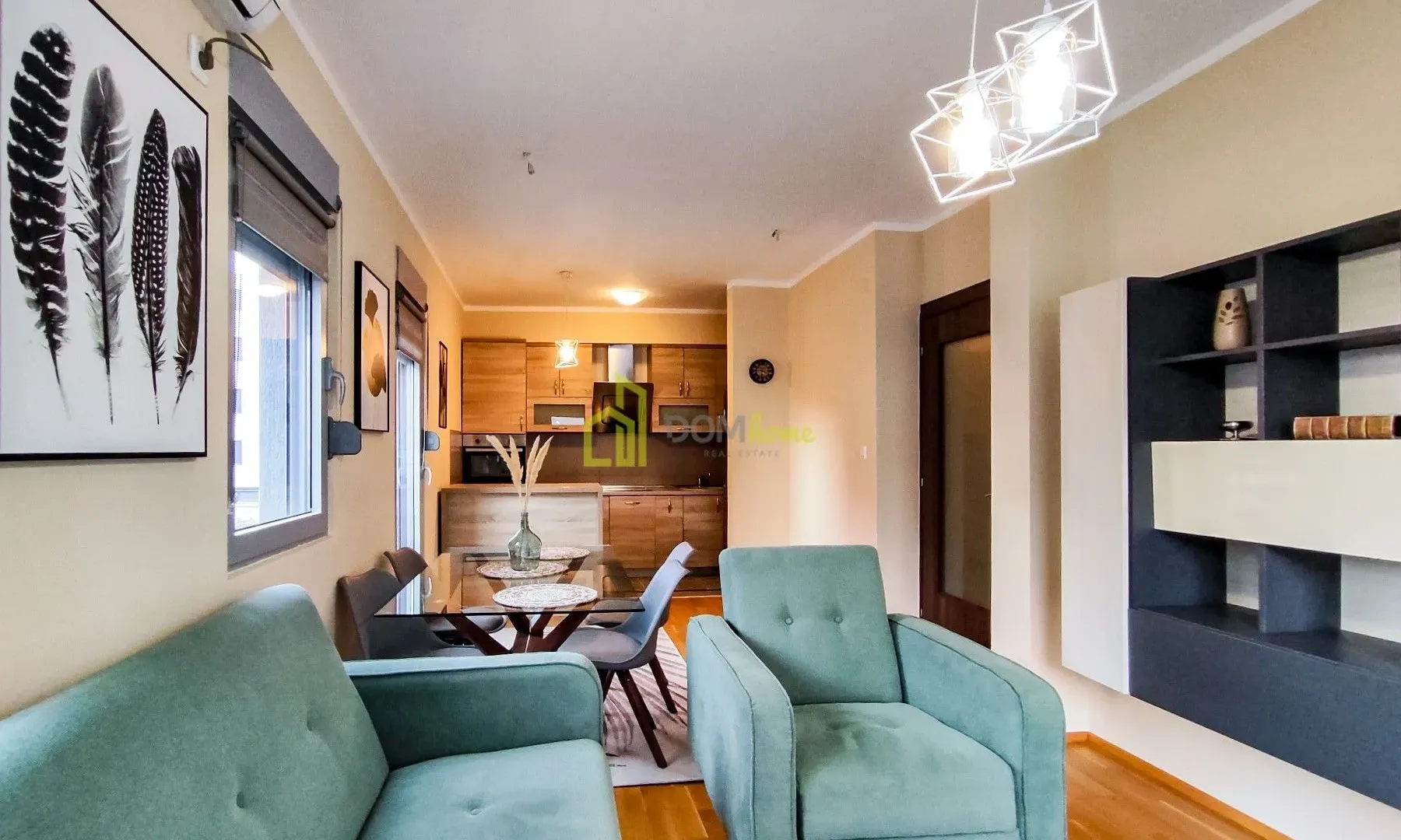 Izdavanje, dvosoban stan, 63m², Dalmatinska ulica, Podgorica