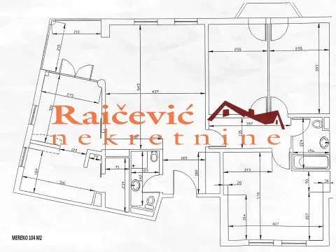 Rent, four bedroom apartment, 104m², Kalenić Pijaca, Vračar Sve Podlokacije - image 20