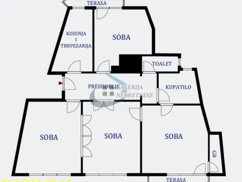 Prodaja, četvorosoban stan, 120m², Stari Grad, Beograd - image 5