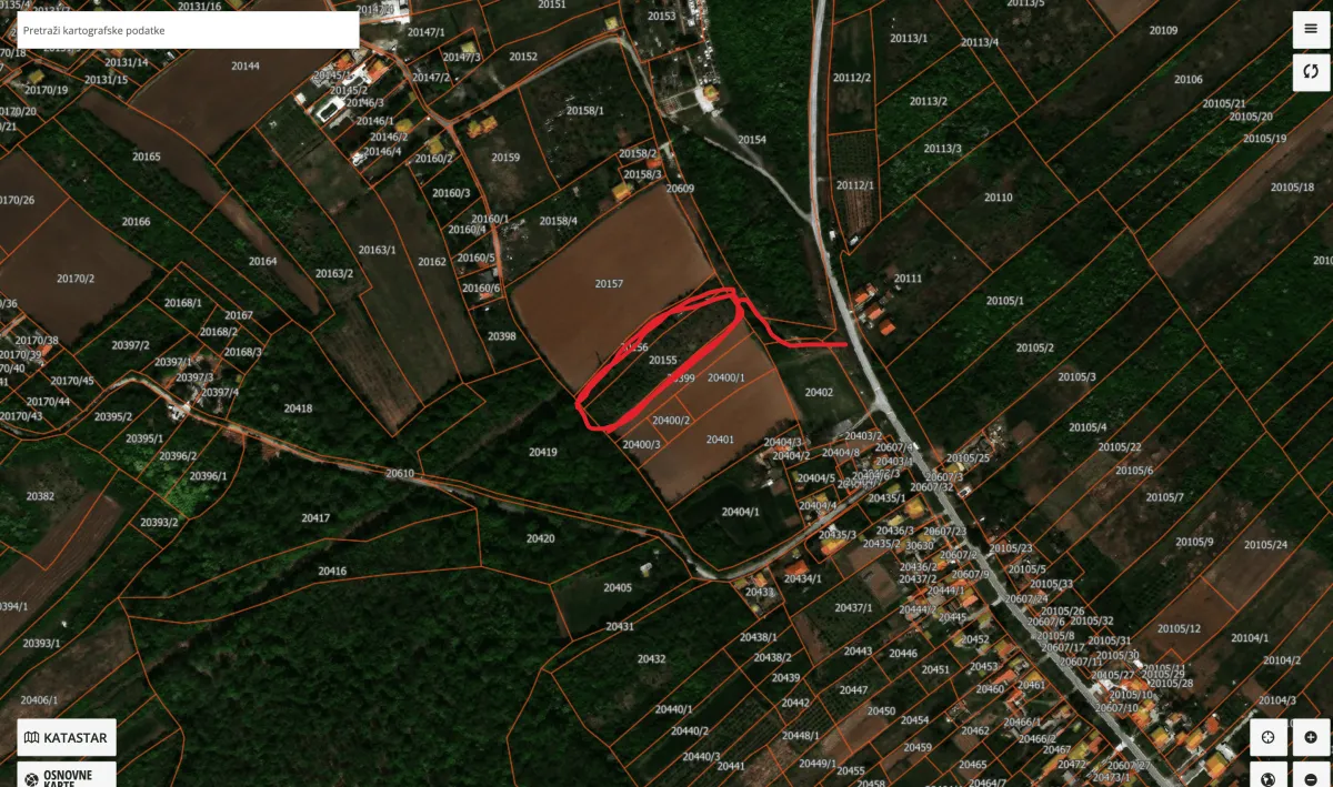 Prodaja, plac, 3700m², Umka, Beograd