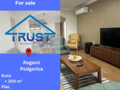 Three Bedroom Apartment for Sale, 200m2, Rogami, Podgorica Three Bedroom Apartment for Sale, 200m2, Rogami, Podgorica