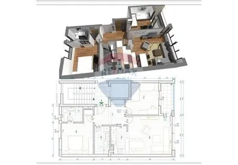 Sale, two bedroom apartment, 72m², Podgorica, Crna Gora - image 8