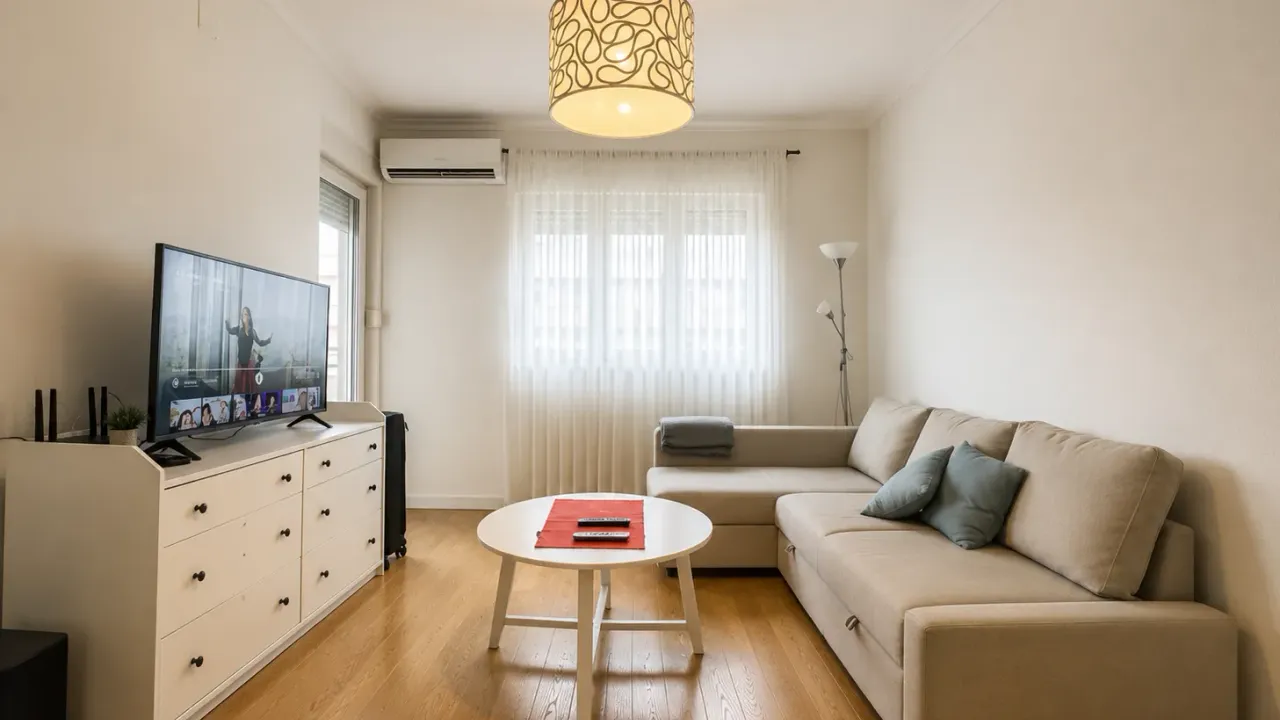 Rent, one bedroom apartment, 49m², Central Point, Podgorica