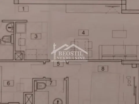 Izdavanje, dvosoban stan, 54m², Čukarica, Beograd - image 18