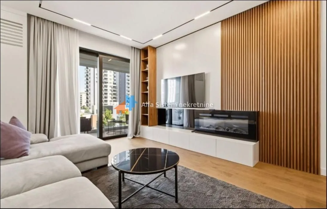 Rent, two bedroom apartment, 71m², Savski Venac, Beograd