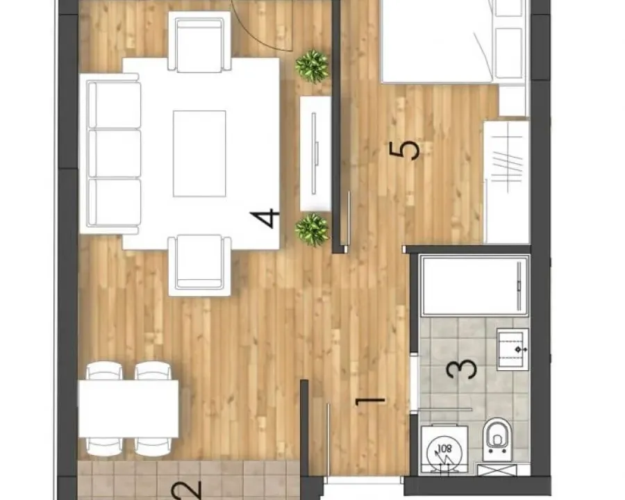 Prodaja, dvosoban stan, 44m², Telep, Novi Sad Sve Podlokacije