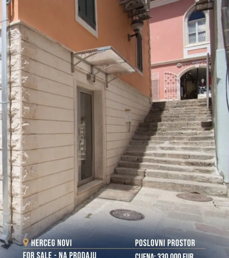 Prodaja, poslovni prostor, 100m², Stari Grad, Herceg Novi