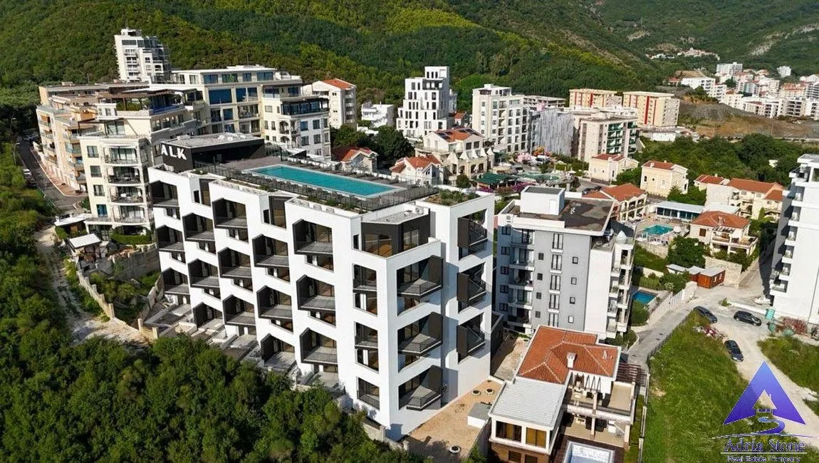Prodaja, jednosoban stan, 53m², Bečići, Budva