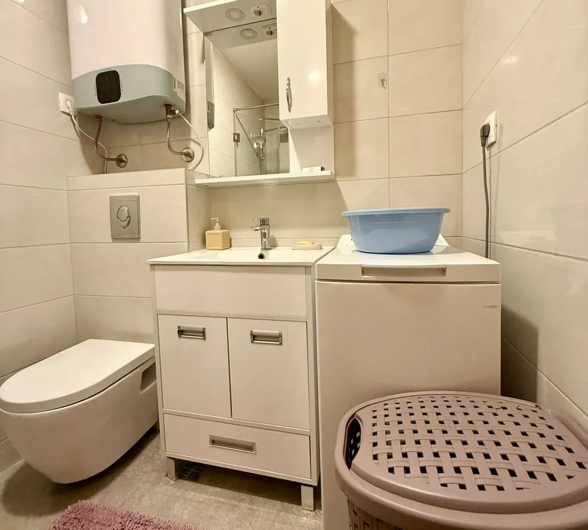 Rent, one bedroom apartment, 50m², Pobrežje, Podgorica