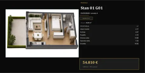 Prodaja, dvosoban stan, 30m², Adice, Novi Sad Sve Podlokacije - image 2