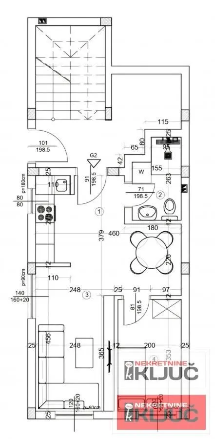 Prodaja, jednosoban stan, 38m², Adice, Novi Sad Sve Podlokacije