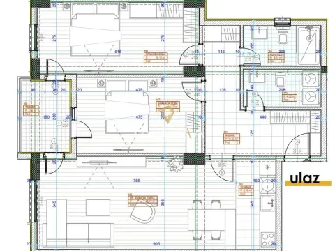 Prodaja, dvosoban stan, 86m², Zabjelo, Podgorica - image 2