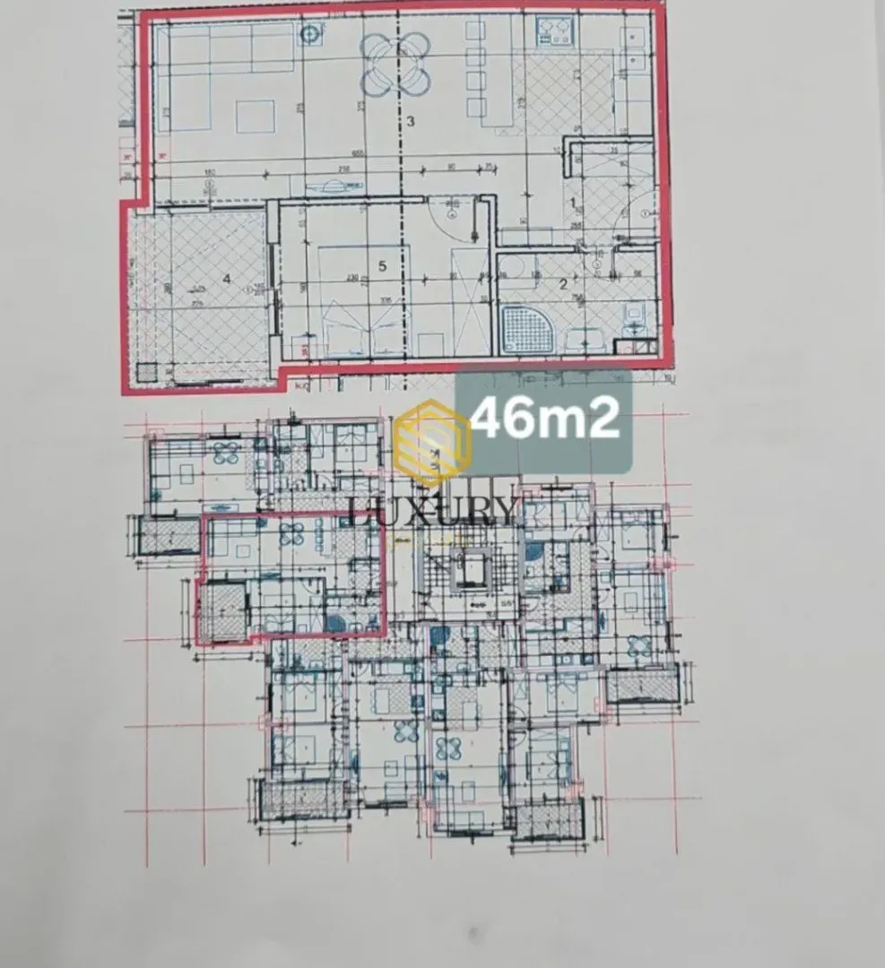 Prodaja, jednosoban stan, 46m², Herceg Novi, Crna Gora