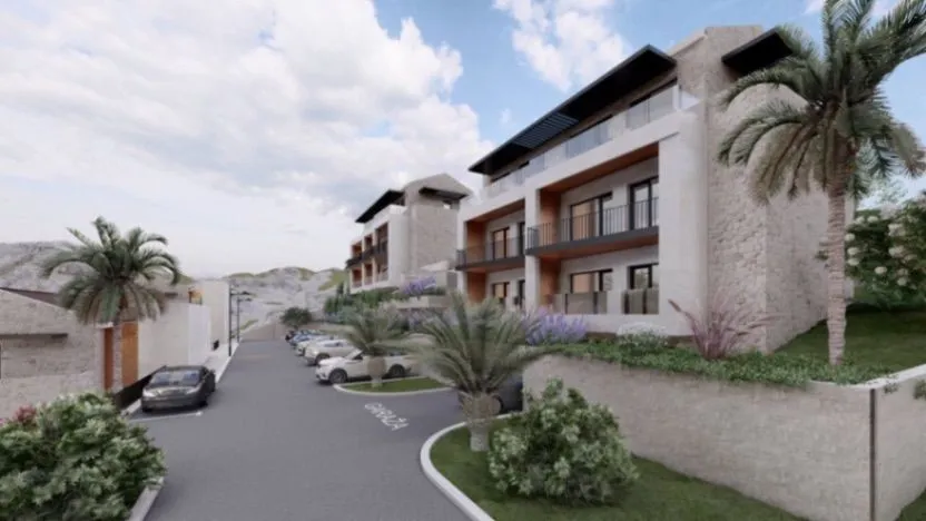 Prodaja, jednosoban stan, 54m², Muo, Kotor