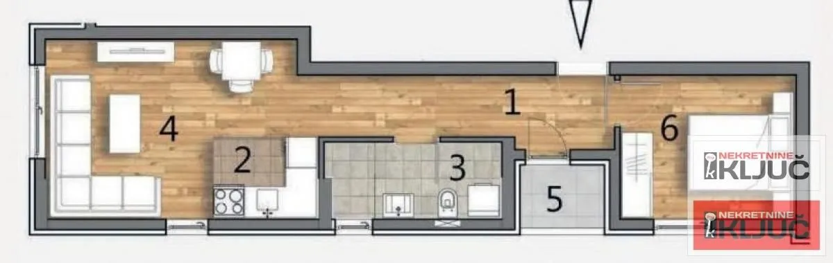 Prodaja, dvosoban stan, 41m², Telep, Novi Sad Sve Podlokacije