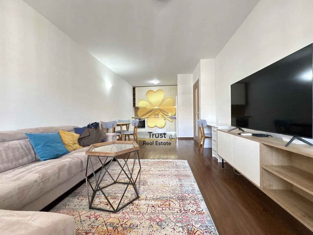 Izdavanje, jednosoban stan, 50m², Master Kvart, Podgorica
