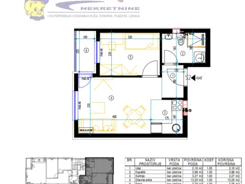 Prodaja, jednosoban stan, 32m², Klisa, Novi Sad Sve Podlokacije - image 2