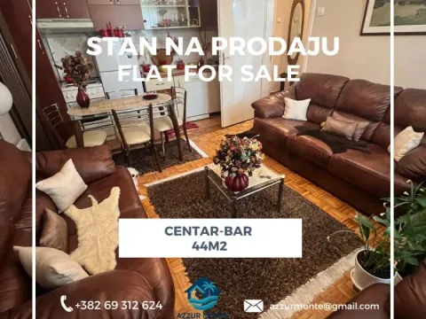 Prodaja, stan, 44m², Centar, Bar - image 1