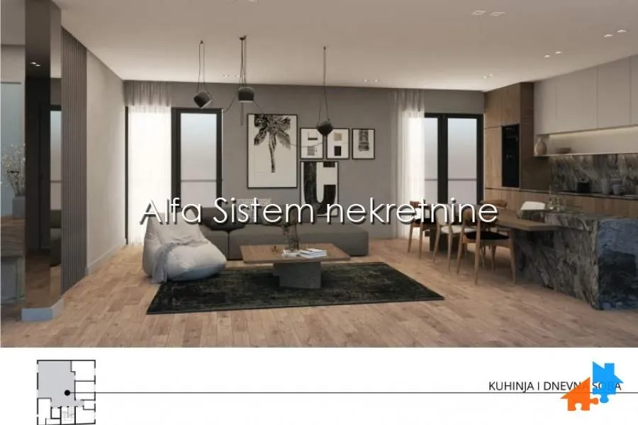 Rent, four bedroom apartment, 144m², Voždovac Sve Podlokacije, Beograd
