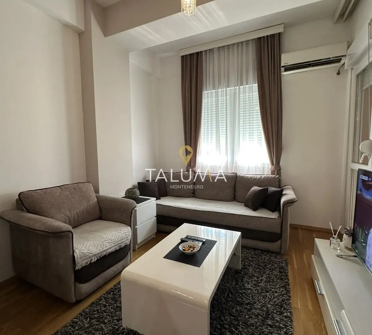 Izdavanje, jednosoban stan, 43m², Ljubović, Podgorica