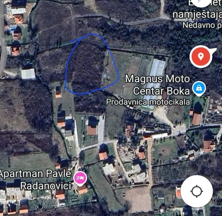 Sale, land lot, 2368m², Sutvara, Kotor