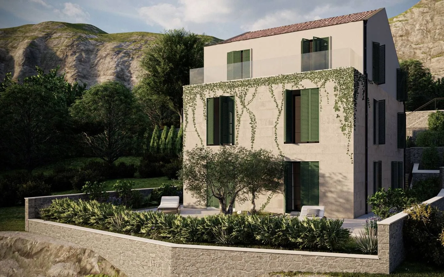 Prodaja, jednosoban stan, 40m², Prčanj, Kotor