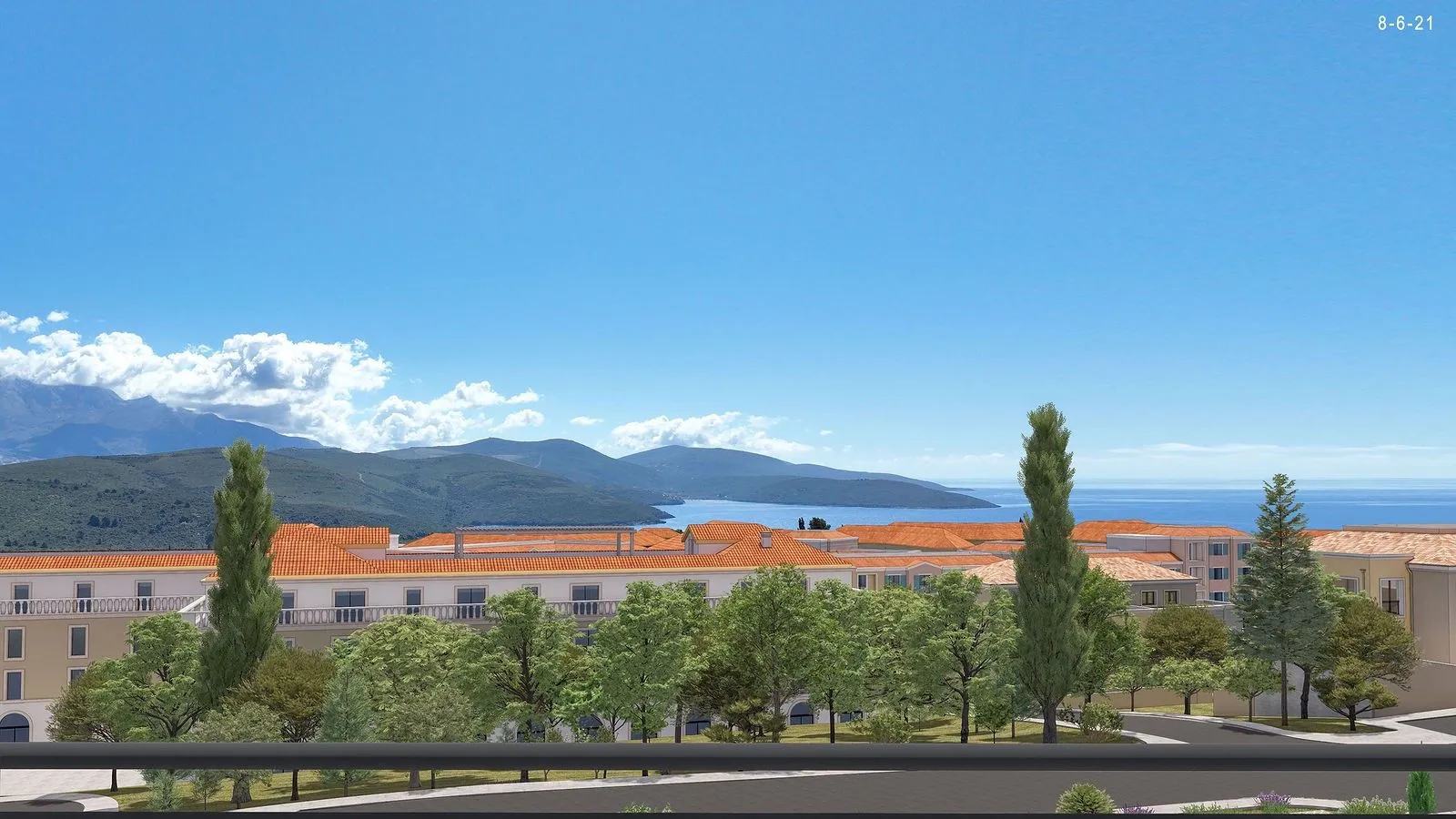 Prodaja, dvosoban stan, 93m², Luštica Bay, Tivat