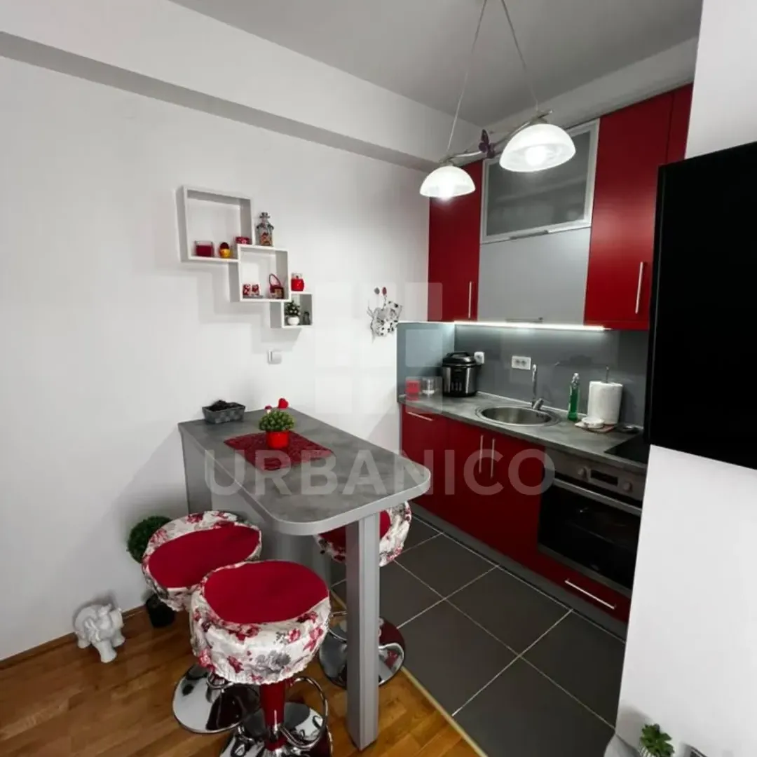 Rent, one bedroom apartment, 33m², Zabjelo, Podgorica