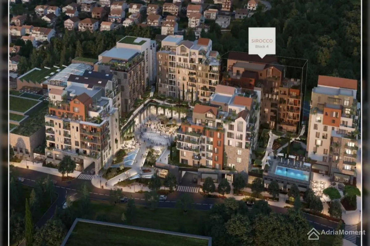 Sale, two bedroom apartment, 115m², Porto Montenegro, Tivat
