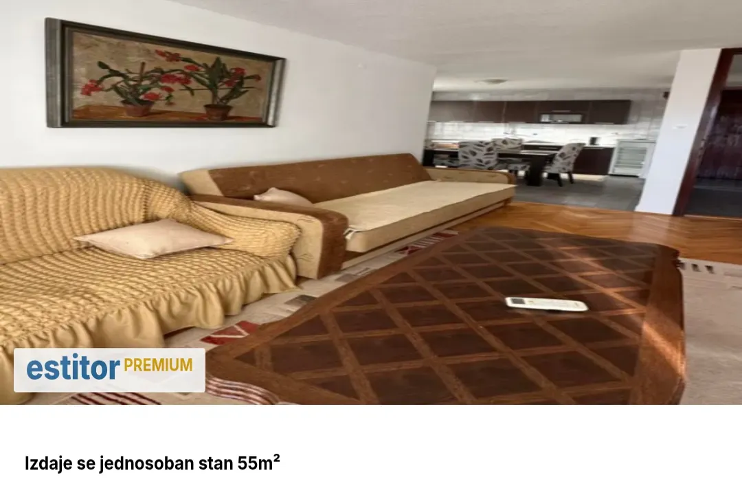 Izdavanje, stan, 55m², Makedonsko naselje, Bar