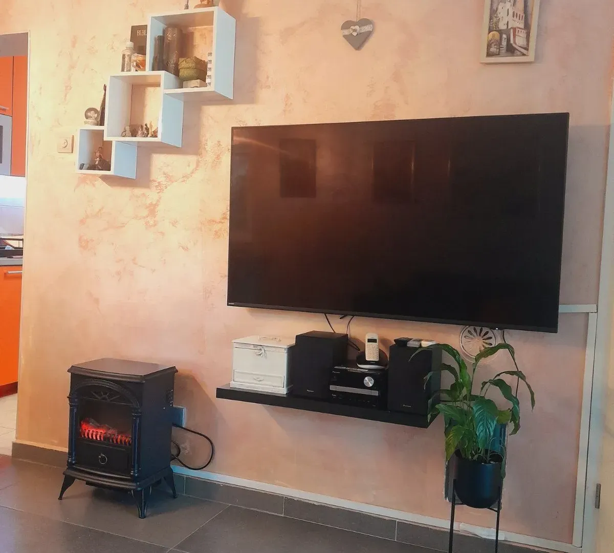 Rent, two bedroom apartment, 54m², Dobrota, Kotor