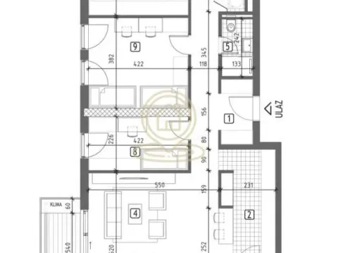 Sale, four bedroom apartment, 130m², Medijana, Niš - image 6