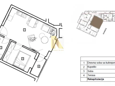 Prodaja, jednosoban stan, 39m², Telep, Novi Sad Sve Podlokacije