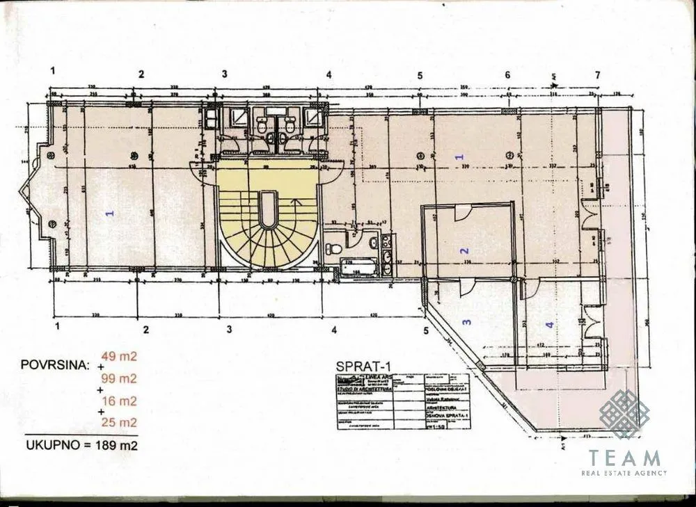 Rent, office space, 1000m², Centar, Podgorica